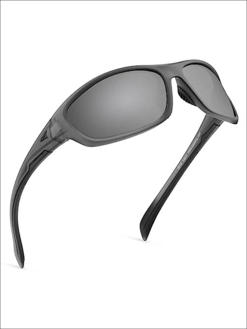 Polarized Sport Sunglasses Wrap Design Scratch Resistant Fishing Driving